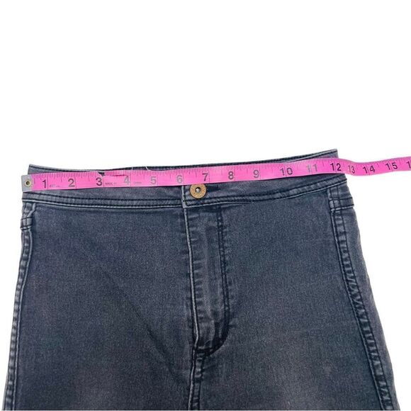 10/$25🦋 H&M &Denim Black Raw Hem Skinny Jeans - Size 25 - Picture 9 of 13
